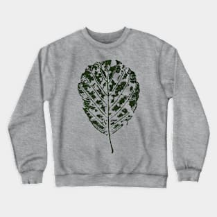 Alder- Tree Leaf / Nature Forest Art Crewneck Sweatshirt